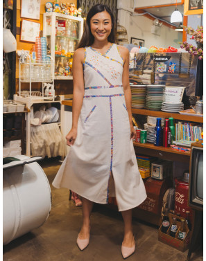 XiuYu Embroidered Maxi