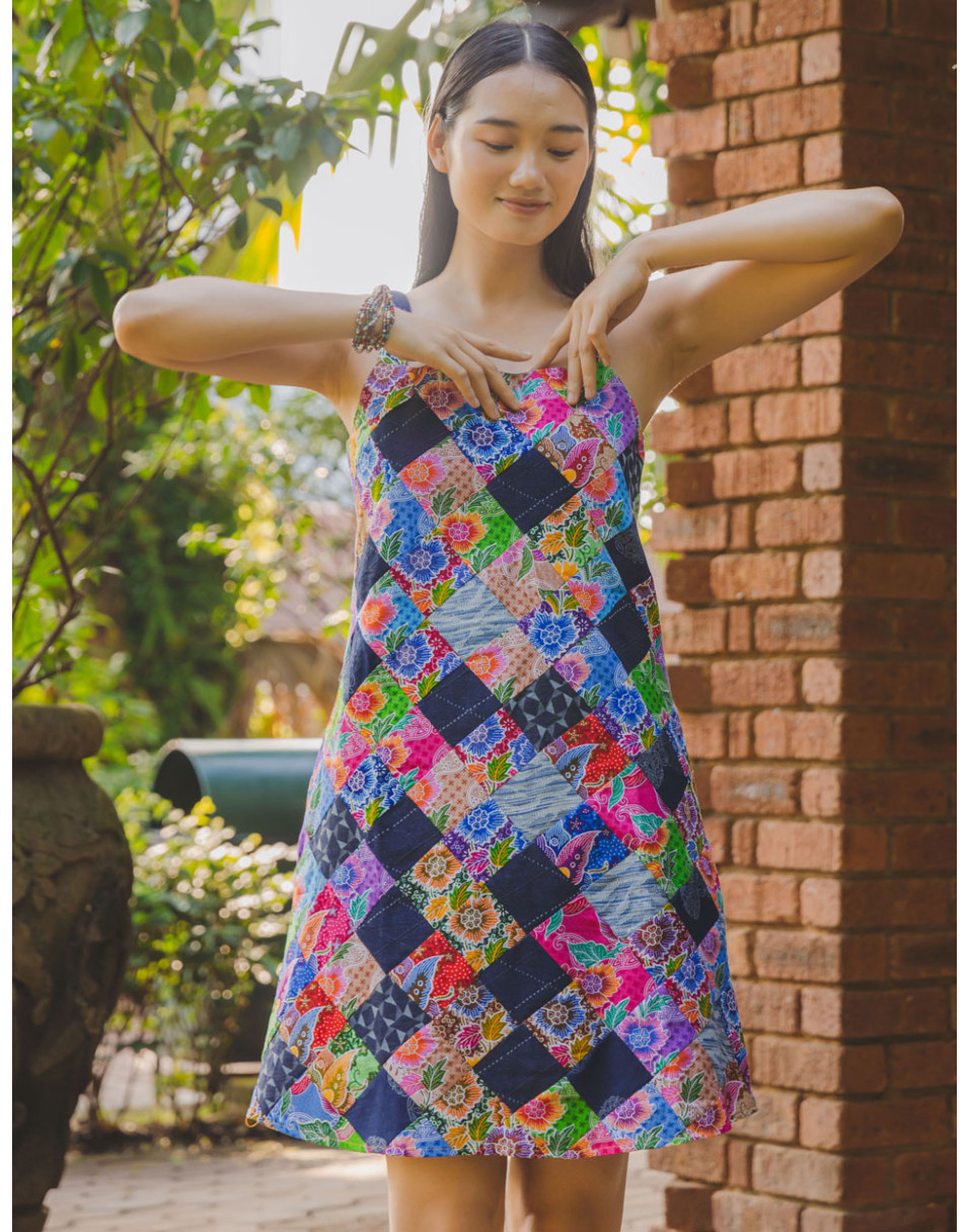 Shin D+B Patchwork Dress