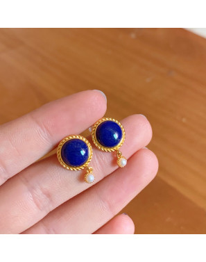 Mini Lapis Pearl Drop