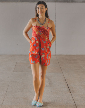 Duffy Scallop Playsuit