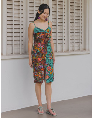 Bronx Asymmetrical Cap Dress