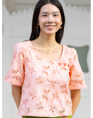 Shency Eyelet Blouse