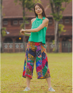Eshaal Patchwork Culottes