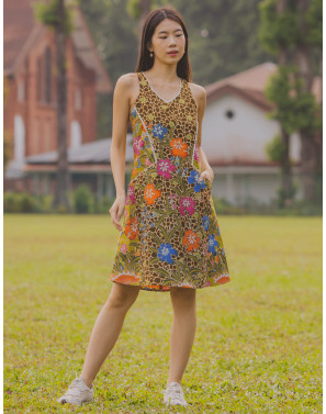 Roxy Lace Trim Summer Dress