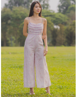 Bellise Embroidered Jumpsuit