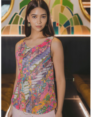 Donna Reversible Patchwork...