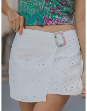 Vanni Eyelet Skorts